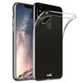 Etui z TPU Saii Premium do iPhone XS - Transparentny