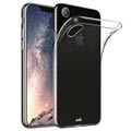 Przeciwpoślizgowy Pokrowiec z Termoplastycznego Poliuretanu Saii Premium iPhone XR - Przeźroczysty