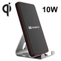 Szybka Bezprzewodowa Ładowarka Qi / Aluminiowa Stacja Dokująca Sandberg - 10W