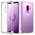 Odporne na Zadrapania Hybrydowe Etui do Samsung Galaxy S9+ - Przezroczyste