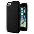 iPhone 7 / iPhone 8 - Pokrowiec TPU Spigen Liquid Armor - Czarny