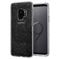 Etui Spigen Liquid Crystal Glitter do Samsung Galaxy S9 - Przezroczyste