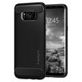 Samsung Galaxy S8 - Pokrowiec Spigen Rugged Armor - Matowa Czerń