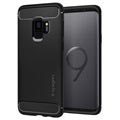 Samsung Galaxy S9 - Pokrowiec Spigen Rugged Armor - Matowa Czerń