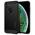 Etui Spigen Rugged Armor do iPhone XS Max - Czarne Matowe