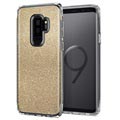 Etui Spigen Slim Armor Crystal Glitter do Samsung Galaxy S9+ - Złote