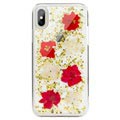 iPhone X / iPhone XS Hybrydowe Etui SwitchEasy Flash - Kwieciste