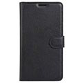 Fakturowane Etui-Portfel OnePlus 3/3T - Czarny
