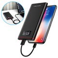 Szybki Powerbank Usams US-CD62 PB6 USB-C PD+QC3.0 - 10000mAh, 18W