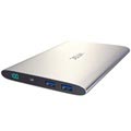 Vinsic VSPB202 Ultra-Slim Power Bank - 20000mAh - Silver