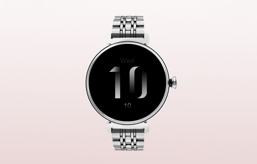 Smartwatch HiFuture Future Aura dla kobiet - srebrny