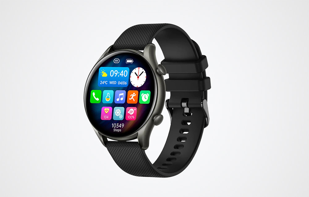 Colmi i20 IP67 wodoodporny smartwatch z pulsometrem - czarny