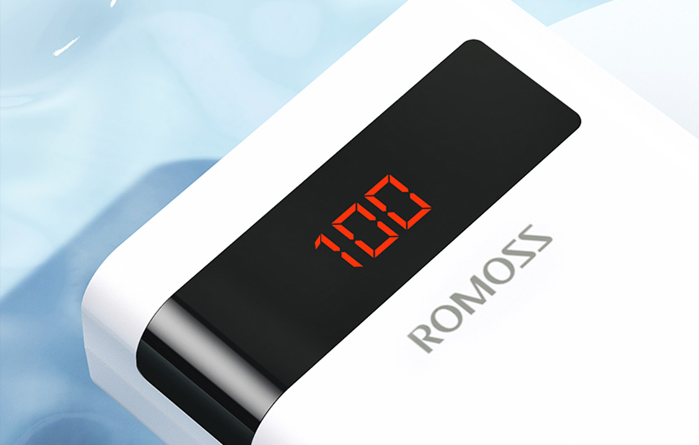 Romoss Sense6PS Pro 30W Power Bank 20000mAh - USB-C, 2x USB-A - Biały