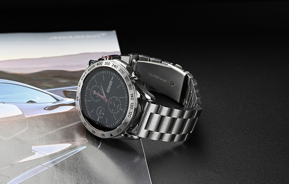Smartwatch HiFuture FutureGo Pro - stal nierdzewna - srebrny