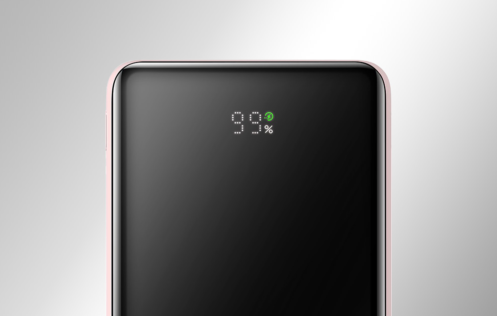Baseus Magnetic Wireless Power Bank 10000mAh - USB-C 20W, kompatybilny z MagSafe - różowy