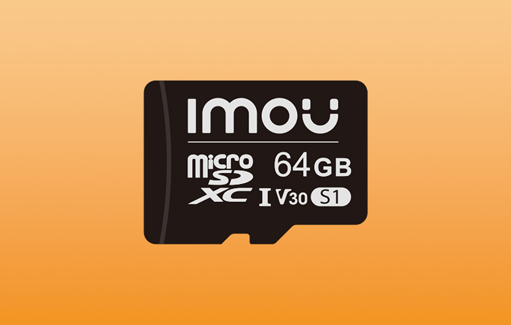 Karta pamięci Imou S1 microSDXC - UHS-I, 10/U3/V30 - 64GB