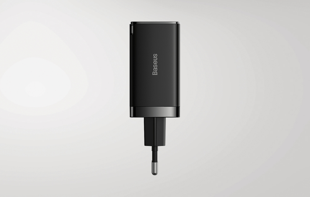 Ładowarka ścienna Baseus GaN5 Pro 65W - 2xUSB-C, USB-A - czarna