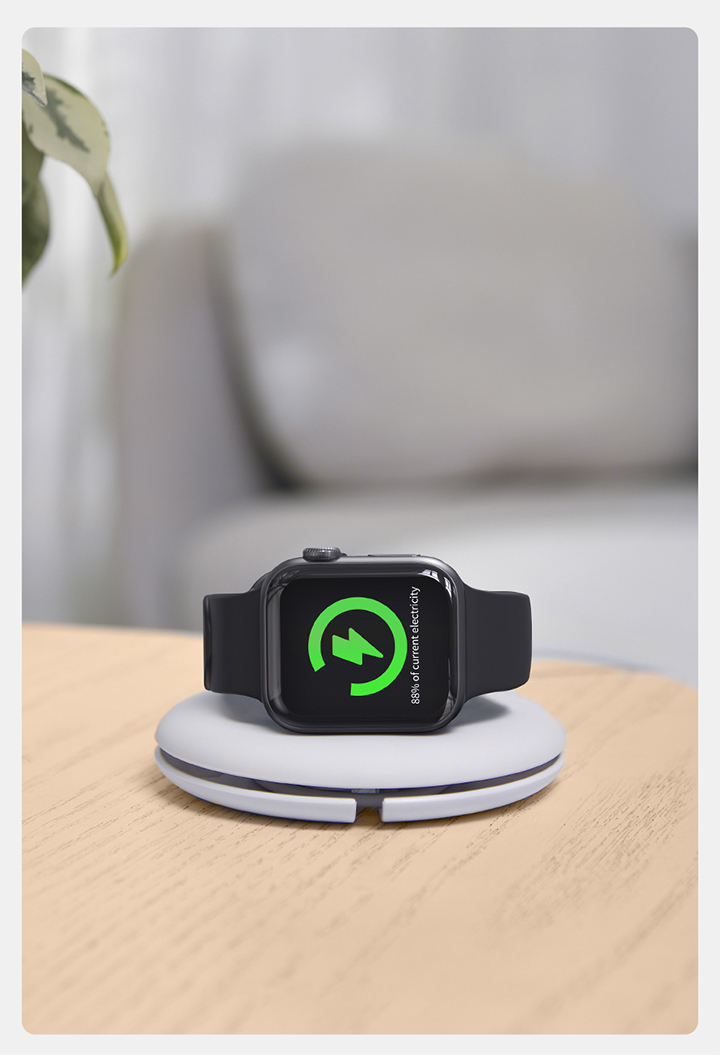 Baseus Planet Cable Winder / Holder - Ładowarka do Apple Watch - Biały