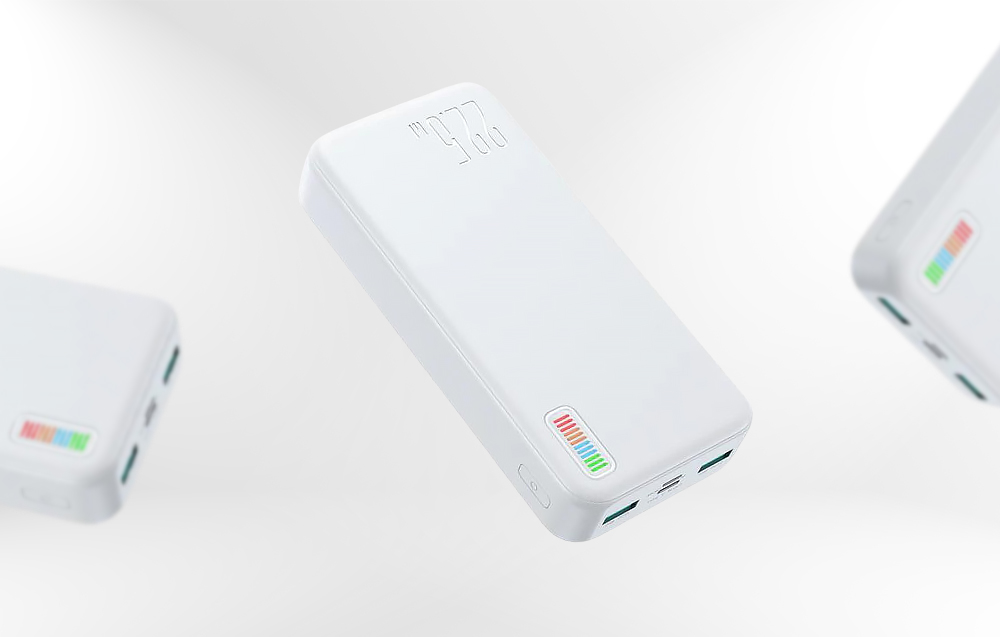 Joyroom JR-QP194 Dazzling 22.5W Power Bank 10000mAh - biały